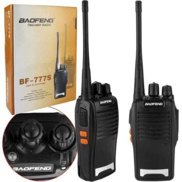 Imagem de Rádio Comunicador Baofeng Two-Way Bf-777S + Fone de Ouvido