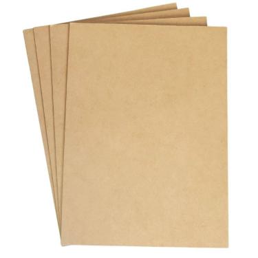 Imagem de Placa Chapa Mdf Cru 20x28 A4 3mm Quadros Artesanato