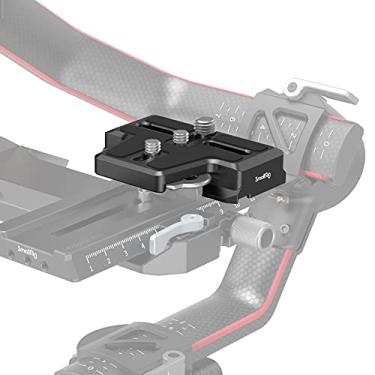 Imagem de SMALLRIG Placa de liberação rápida estendida para padrão Arca-Type compatível com DJI RS 2 / RSC 2 / RS 3 / RS 3 Pro/RS 4/ RS 4 Pro Gimbal - 3162