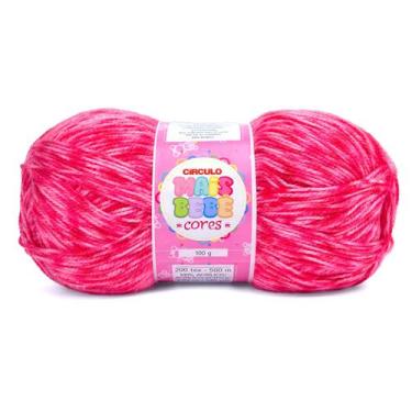Imagem de Lã Mais Bebê Cores Círculo 100g - Circulo, 9116 Frutas Vermelhas