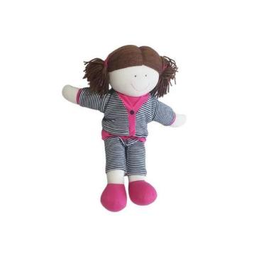 Imagem de Boneca de Pano Para Brincar Claudia Esporte - BJCambalhota