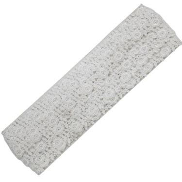 Imagem de Renda Guipír - Rolo Com 13.7 Metros - Chl-617 - Branco - Nº: 101 - Nyb