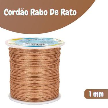 Imagem de Fio De Seda Caramelo - Cordão Rabo De Rato 1mm - Nybc