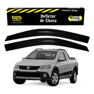 Imagem de Jogo Calha Defletor Chuva Saveiro Cross G5 1.6 2009 A 2012 - Ecoflex