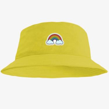 Imagem de Boné Chapéu Bucket Hat Estampado Arco Iris - MP Moda Masculina, Único,
