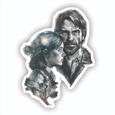 Imagem de Adesivo Sticker Vinil Impermeável The Last of Us Ellie e Joel - EMPIRE