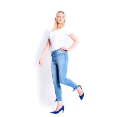 Imagem de Calça Jeans Feminina SKINNY com Laço - TOUCHDOWN Sport Jeans, 40