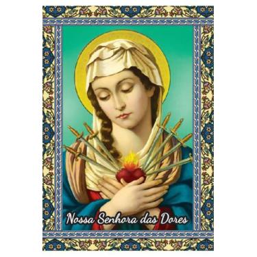 Imagem de 1000 Santinho N S Sra Nossa Senhora das Dores (oração no verso) - 7x10