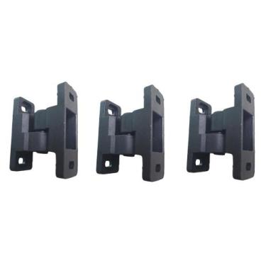 Imagem de 03 Dobradiça Balcão Refrigerado Geladeira Freezer Sem Mola 06 cm - COM