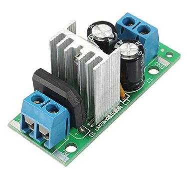 Imagem de DEVMO LM7812 L7812 Regulador de tensão retificador de tensão 12-24V CA ou CC para 12V DC placa de módulo conversor de fonte de alimentação