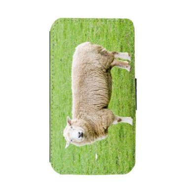 Imagem de Rikki Knight Capa carteira flip para Galaxy S3 com design de ovelha para Galaxy S3