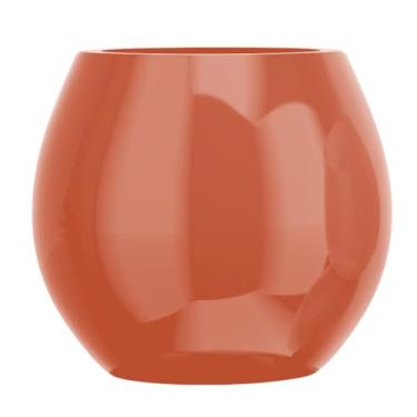 Imagem de Vaso Fibra De Vidro Decoração 40cm Estilo Vietnamita Plantas (Terracota)