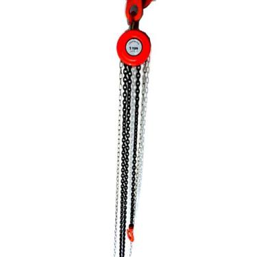 Imagem de Talha de Corrente Manual 1Tx2MT 1000KG 2 MT Laranja - Statron