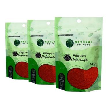 Imagem de Páprica Picante Ingredientes Selecionados Premium Kit 3 Pouch 50g  - N