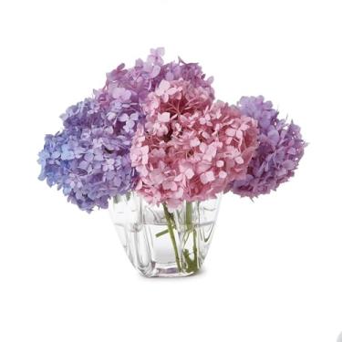 Imagem de Two's Company Vaso de 5 seções para lenço, 20 cm, acrílico, transparente