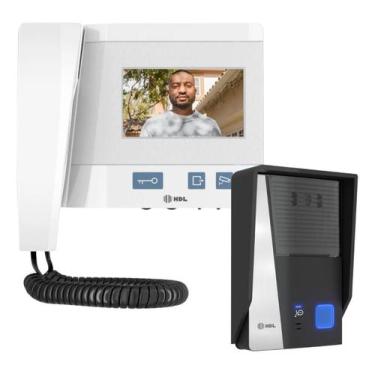 Imagem de Interfone Com Vídeo Hdl Câmera Infra Com Visão Noturna Porteiro Eletrô