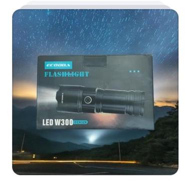 Imagem de Lanterna recarregável super potente ECOODA W300 EC6329  W300 EC6328