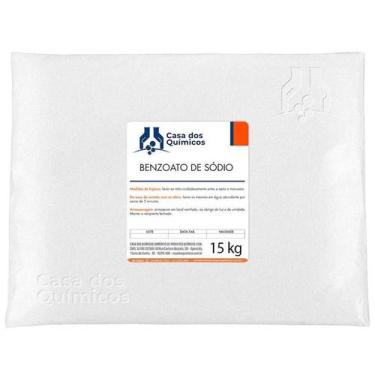 Imagem de Benzoato de Sódio 15 kg - Casa dos Químicos