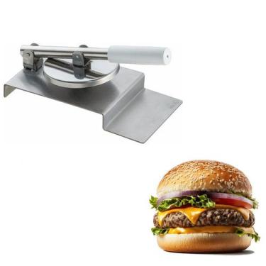 Imagem de Modelador de Hamburguer 120mm Inox Hamburgueria Malta