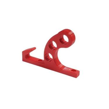 Imagem de Kit 10 Suportes De Parede Para Capacetes Com Gancho - 3D Art, Vermelho