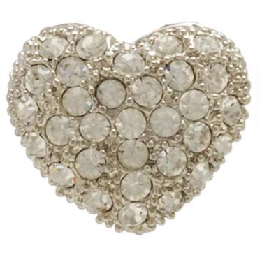 Imagem de Broche Strass Coração BRG6359 - Akasaki, Prateado