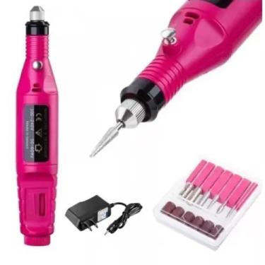 Imagem de Lixadeira de Unha Maquina Lixa Eletrica Polidor de Unhas para Manicure