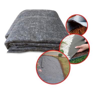 Imagem de Manta Geotextil Bidim (original) Drenagem 20x2,15 Metros - BRN COMMERC