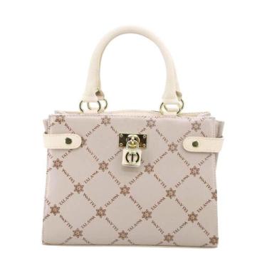 Imagem de Bolsa Grande Ombro Feminina Estilosa Moda Exclusiva - Talassa, Bege
