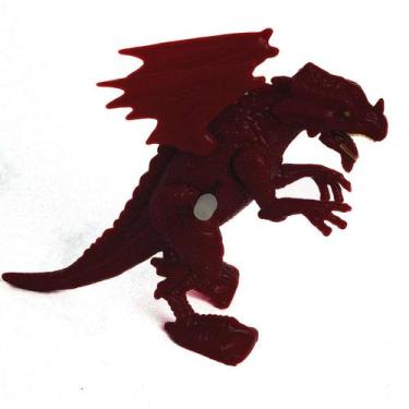 Imagem de Brinquedo Planeta Dinossauro Dino à Corda - Toyng, Vermelho