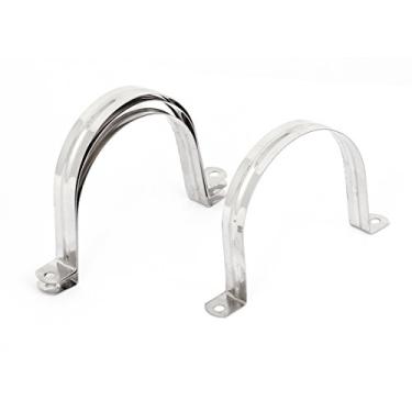 Imagem de Uxcell a15081800ux0228-DM Conduíte Rígido de 2 Furos Braçadeiras para Tubos de 90 mm de Diâmetro (pacote com 4)