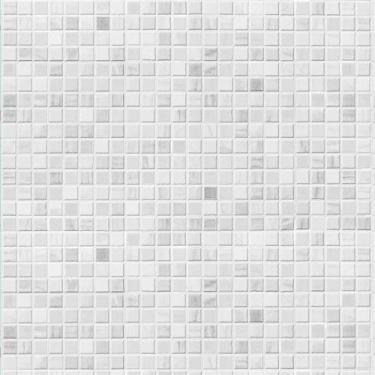 Imagem de Papel De Parede Decorativo Pastilhas Brancas E Cinzas 2,50m - DEKAL DE
