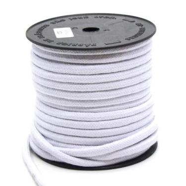 Imagem de Cordão de Algodão São José Branco 10mm - 20 Metros - Elásticos São Jos