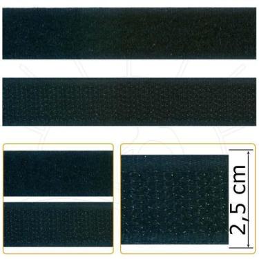 Imagem de Fecho de Contato FC002 2,5cm - 25 metros - Arte Punto, 016 - PRETO