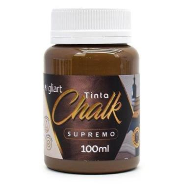 Imagem de Tinta Chalk Supremo Gliart 100ml, GRÃO TORRADO