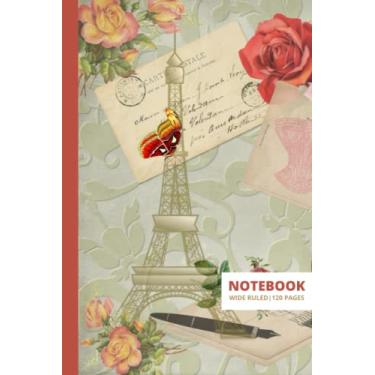 Imagem de Notebook: Chic Eiffel Tower Notebook Journal for Paris lovers | 6x9 in 120 Pages