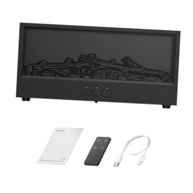 Imagem de FLCPJGV Umidificador difusor de, umidificador de ar pessoal, 150ml, desligamento automático, silencioso, desktop, pulverizador de névoa, difusor de, Preto