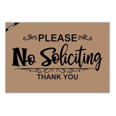 Imagem de JKGCY Tapetes de boas-vindas para entrada externa sem solicitação capacho antiderrapante tapetes de cozinha engraçados para casa de fazenda 60 cm x 40 cm