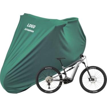Imagem de Capa Tecido Mountain Bike Com Logo Cannondale Habit Neo 4 (Verde)