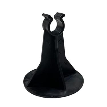 Imagem de MAKO Cadeira de suporte de vergalhão de 5 cm com base plana (pacote com 500) – Serve para tamanhos de barra 3 a 4 – Suporte de plástico resistente e durável para vergalhões de concreto com suporte de