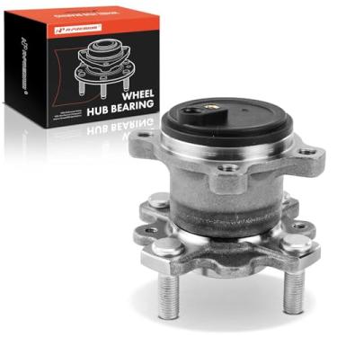 Imagem de A-Premium Rolamento de roda traseira e conjunto de cubo com 4 terminais compatíveis com Toyota Yaris iA 2017-2018, Yaris 2019-2020, Scion iA 2016, apenas FWD