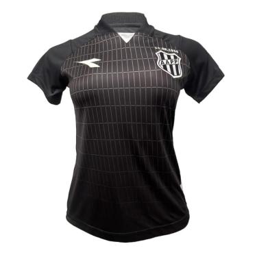Imagem de CAMISA DE AQUECIMENTO DIADORA PONTE PRETA 2025 FEMININA - JOGADORA-Feminino