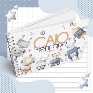 Imagem de Livro do Bebê MENINO para acompanhar da gestação aos 5 anos - GuttiPri