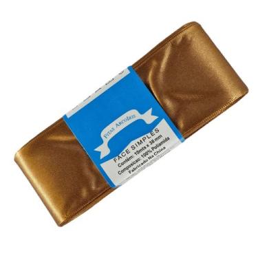 Imagem de Fita de Cetim Trader 38mm N9 com 10 Metros, COR 159 MARROM CLARO, 10 M