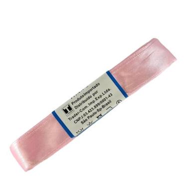 Imagem de Fita de Cetim Trader 15mm N3 com 10 Metros, COR 04 ROSA FORTE, 10 Metr