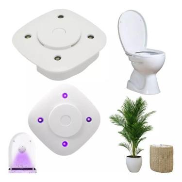 Imagem de  esterilizador elétrico para banheiro com luz uv - bazar do saara