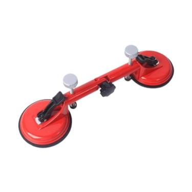 Imagem de Ｂｅｓｇａ Setter de costura sem costura com copos de sucção a vácuo Profissional de 90-270 graus ajustável para bancadas em granito laje em casa, Vermelho