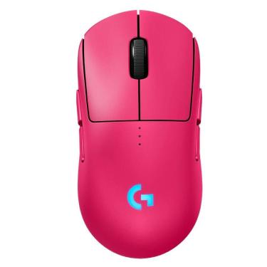 Imagem de Mouse Gamer Sem Fio Logitech PRO 2 LightSpeed Rosa - 910-007308