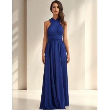 Imagem de Vestido Madrinhas Longo Varias Formas De Uso Multiformas - Casual Dres