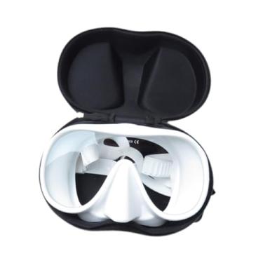Imagem de kowaku Máscara de Faciving Máscara Os óculos de natação acessórios flexíveis Óculos de mergulho confortáveis ​​Óculos de mergulho para fotografia piscina de , Branco