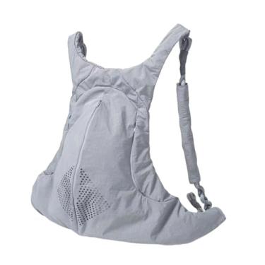 Imagem de Dynwave Mochila ao ar livre, mochila de viagem na moda, mochila simples para ciclismo, caminhada, caça, ao ar livre, homens mulheres, Cinza